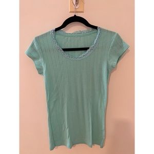 Turquoise Top